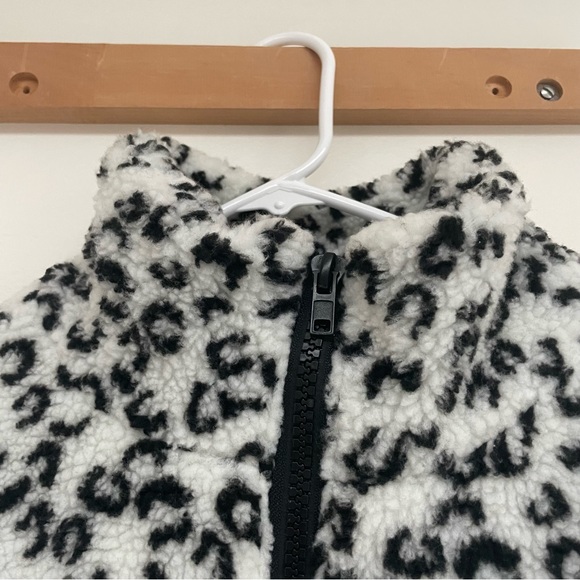 NWT Pacsun L.A. Hearts Leopard Jacket Women XS/S White/Black - Picture 3 of 12